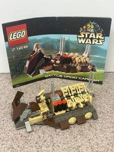 Lego Star Wars 7126 Battle Droid Carrier Minifigures Istruzioni 100% Completo - Foto 1 di 3