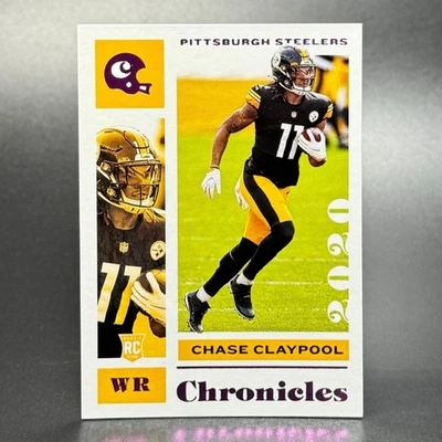 2020 Panini Chronicles Football #79 Chase Claypool Rookie Pink RC - Image 1 of 2