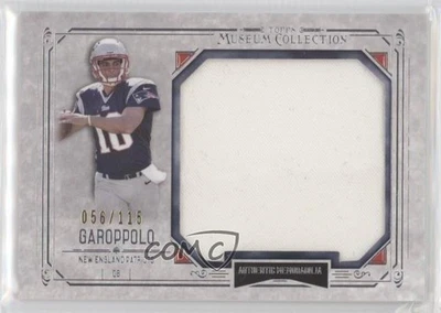 2014 Topps Museum Collection Jumbo Relics /115 Jimmy Garoppolo #MJR-JG Rookie RC - Image 1 of 2