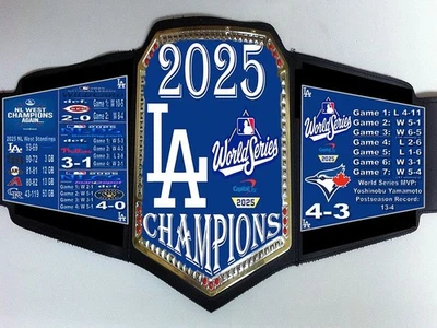 Los Angeles Dodgers 2025 MLB World Series Champions Championship Belt