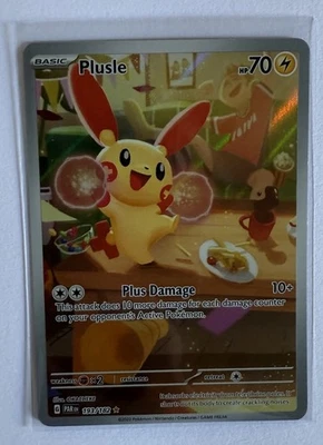 Pokemon Plusle Illustration Rare 193/182 Paradox Rift - Image 1 of 2