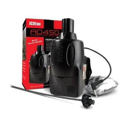 ICOtec AD450 Attachable Predator Decoy, Black, Small, ICO30450 Hunting - Decoys - Image 1 of 4