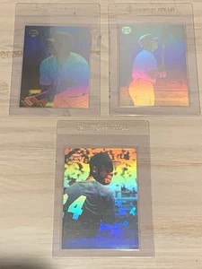 1992 Front Row Ken Griffey Jr Holograms Complete Set Proto 1/3 2/3 3/3 HOF MVP - Picture 1 of 8