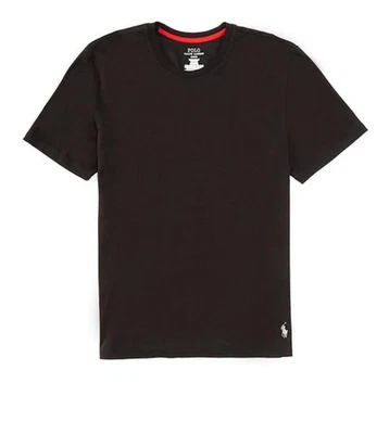 New Men's RALPH LAUREN  POLO Black Crewneck Luxury Sleep T-shirt size S - Image 1 of 4