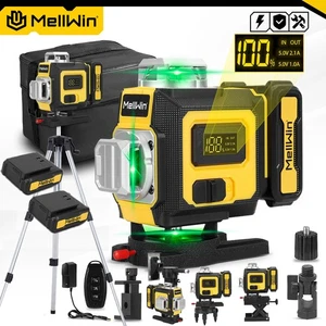 Self Leveling Green Line 4x360 Laser Level 16 Lines Laser Tool Battery + Charger - Picture 1 of 19
