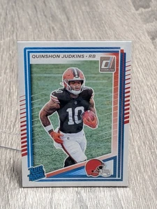 Quinshon Judkins Cleveland Browns 2025 Donruss Clasificado Novato #330 - Imagen 1 de 2