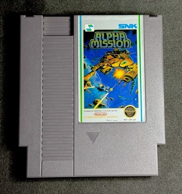 Alpha Mission - Nintendo NES - Tested / Works - Ships Same Day - Image 1 of 3