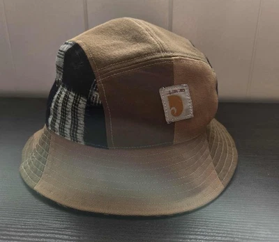 Illikoi Goods Carthart Pato Lona Reelaboración General en Progreso-Sombrero Cubo 5 Paneles Foto 1 de 4