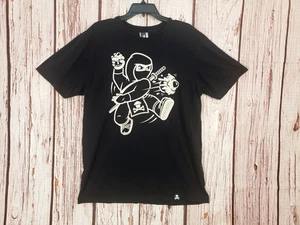 Johnny Cupcakes Large Baumwolle Herren Kurzarm T-Shirt Ninja Baumwolle - Bild 1 von 5