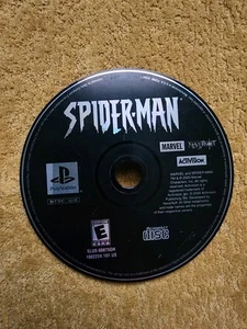 Spider-Man (Sony PlayStation 1, 2000) PS1 NUR DISC GETESTET LESEN - Bild 1 von 2