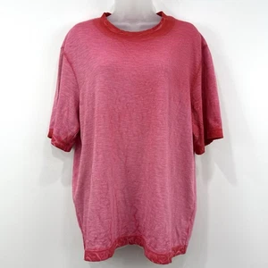 Cotton Citizen Tokyo Tee Womens L Red Faded Grunge Oversized Comfy Made In USA - Picture 1 of 12