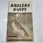 Guide des pêcheurs des parcs nationaux des montagnes du Canada pêche vintage