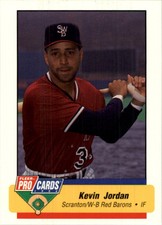 1994 Scranton/Wilkes-Barre Red Barons Fleer/ProCards #925 Kevin Jordan