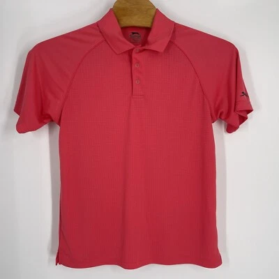Polo de golf Slazenger para hombre ROJO talla L poliéster suave informal activo Foto 1 de 4