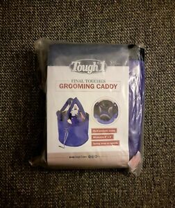 Tough 1 Final Touches Grooming Caddy in Purple Size 8" x 9" -Multi Pockets - New