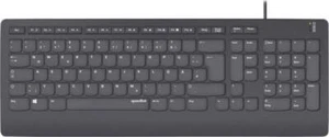 Speedlink HI-GENIC Antibacterial Keyboard - DE Layout Schwarz Tastatur - Bild 1 von 2