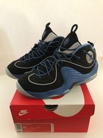 Nike Air Penny 2 II Black Varsity Royal Blue Ice Sz 10 100% Authentic