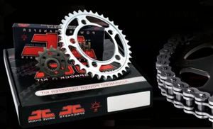 JT Kit Catena 525 Corona 43 Pignone 18 TRIUMPH Bonneville T100 865 2014 2015 - Imagen 1 de 1