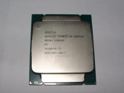 Intel Xeon E5-2637 V3 3.5GHz 4-Core Processor CPU LGA2011 SR202 - Image 1 of 2