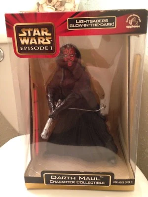 Star Wars Darth Maul Character Collectible 9 Inch Figure Episode 1 NIB New - Image 1 of 4