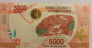 Madagascar - Billet de 5000 Ariary - NEUF - Type 2017 - Bild 1 von 2