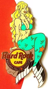 2008 HARD ROCK CAFE NIAGARA FALLS CANADA SEXY BLOND MERMAID LE PIN - Picture 1 of 1
