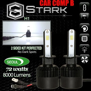 Kit Todo en Uno Seúl LED CSP 72W 8000LM Bombillas Antiniebla Blancas 6K - H1 - Imagen 1 de 6