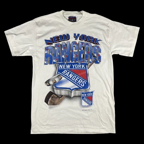 VTG New York Rangers T-Shirt 90s NHL Hockey Magic Johnson 1994 Men’s Medium USA Cover