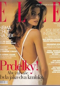 TSCHECHISCH ELLE 1997 STEPHANIE SEYMOUR ASTRID MUNOZ LAETITIA CASTA MODE ALAIA SELTEN - Bild 1 von 12