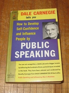 Dale Carnegie ~ How to Develop Self-Confidence by Public Speaking ~ 7th  P/B - Bild 1 von 2