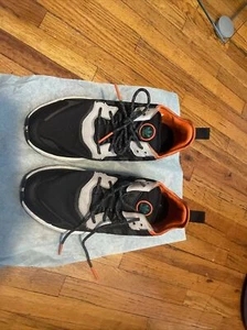 Size 10 - adidas Nite Jogger Black Hi-Res Red 2020 - Picture 1 of 6
