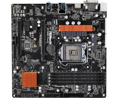For ASROCK B150M PRO4V Motherboard LGA1151 4*DDR4 64G DVI+HDMI M-ATX Tested ok - Image 1 of 4