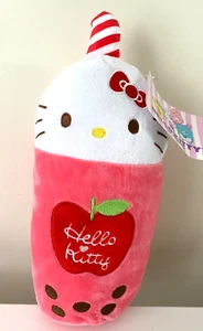 Té Boba de felpa Hello Kitty and Friends. Sanrio. 10 pulgadas. Oficial. Nuevo con etiquetas. Suave - Imagen 1 de 3