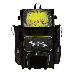 Boombah Rolling Softball Superpack 2.0 - Borsa per pipistrelli con ruote/pacchetto ingranaggi - highlight - Foto 1 di 12