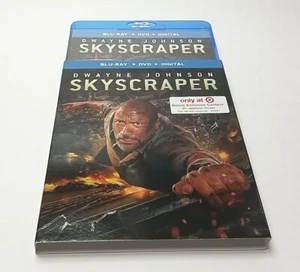 Skyscraper Limited Edition with Bonus Content Blu-ray Dwayne Johnson +DVD - Picture 1 of 3