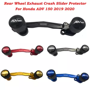 Protector deslizante contra choques silenciador de escape de rueda trasera para Honda ADV 150 2019-2023 - Imagen 1 de 14
