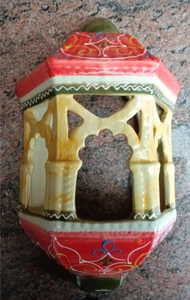Mexiko Töpferei Handarbeit 350x215x115 mm zum Aufhängen (Mex2) - Bild 1 von 6