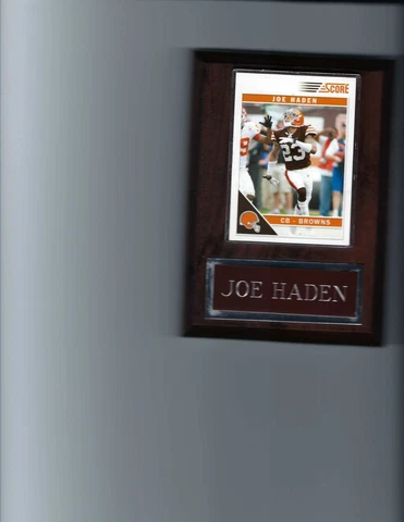 JOE HADEN PLAQUE CLEVELAND BROWNS FOOTBALL NFL   C4 Cover