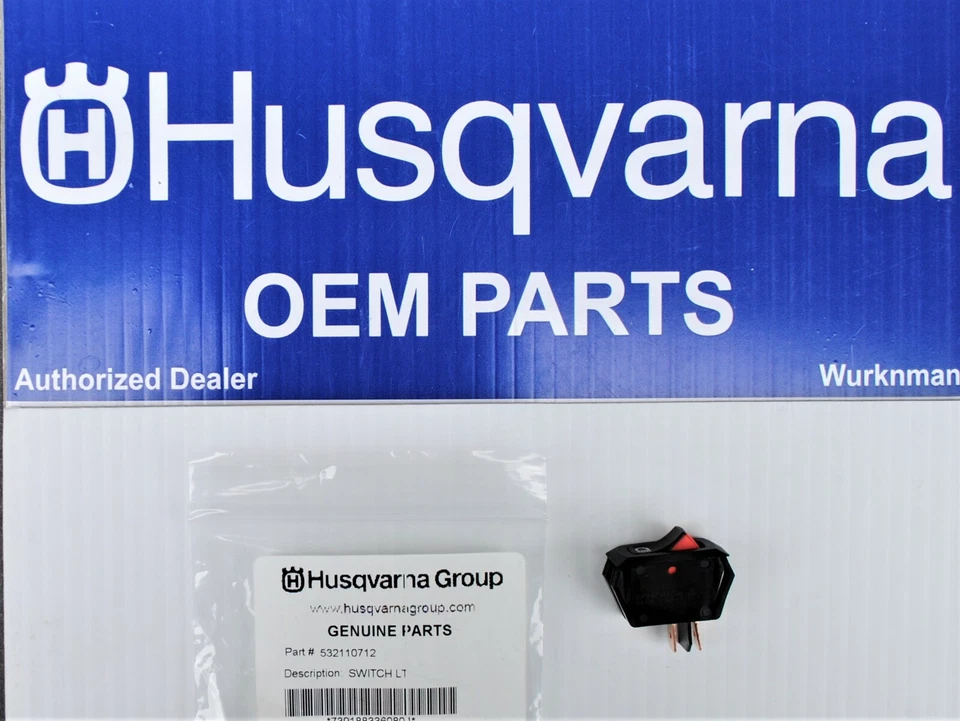 Genuine Husqvarna 532110712 Headlight Switch Replaces 110712x