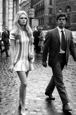 Impresión fotográfica de Brigitte Bardot en Roma - 1969 - 4 x 6 pulgadas Foto 1 de 2
