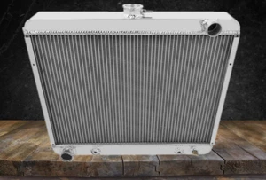 Aluminum Radiator For 1968-1974 69 70 73 Dodge Plymouth Mopar Cars Big Block V8 - Foto 1 di 8