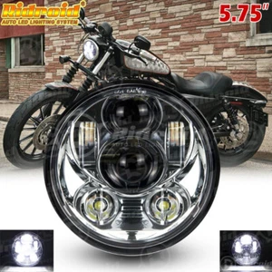 Faro LED alto/bajo de 5,75" para Harley Davidson Sportster 883 Roadster (XL883R) - Imagen 1 de 19
