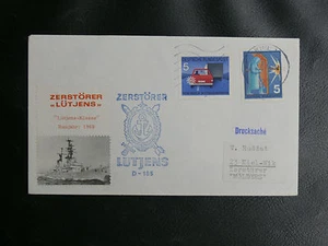 DEUTSCHE KRIEGSMARINE : ZERSTÖRER "LÜTJENS" D-185 BAUJAHR 1969 - Imagen 1 de 1