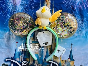 2023 Disney Parks Mickey & Minnie’s Runaway Railway Headband Chuuby Ears Plush - Picture 1 of 2