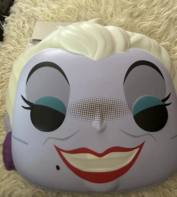 Disney Villains Ursula Funko Pop Oversized Halloween Mask Wall Decor #C425 - Image 1 of 2