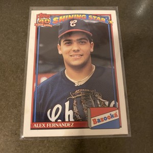 1991 Topps Bazooka Shining Stars #5 Alex Fernandez  Chicago White Sox
