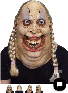 Ghoul mask fatty hamskin adult full bar grenade hot mess zombie mask - Picture 1 of 9