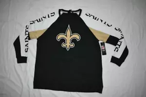 New Orleans Saints NFL Team Apparel Unisex Sweatshirt SAINTS Langarm Neu mit Etikett - Bild 1 von 3