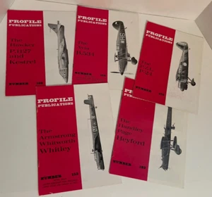 Profile Publications Aircraft Detail Guides 198, 152, 170, 153, 182 Lot of 5 - Picture 1 of 13