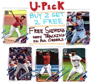 2021 Topps Series 1 Baseball - Base RC 200-330, Buy 2 Get 2 FREE, Ships FREE - Picture 1 of 154